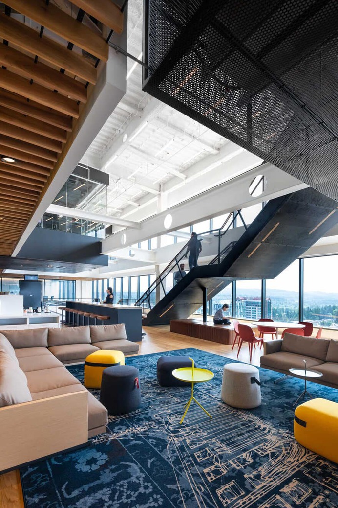 interior design / Clive Wilkinson Architects + JPC Architects