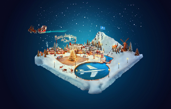 Wallpaper incentex #vietnam #imaging #snow #concepts #digital #manipulation #poster #noel #wallpaper #3d #bratus