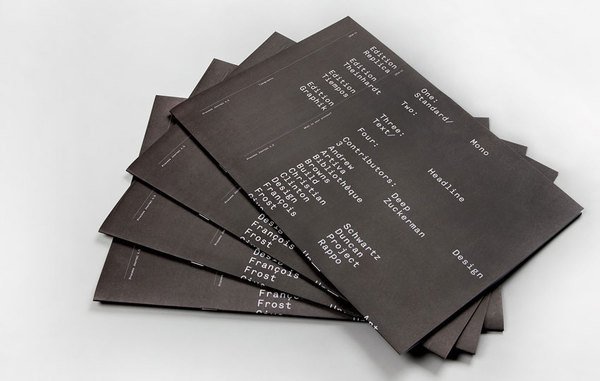 Studio Verse #print #layout #editorial