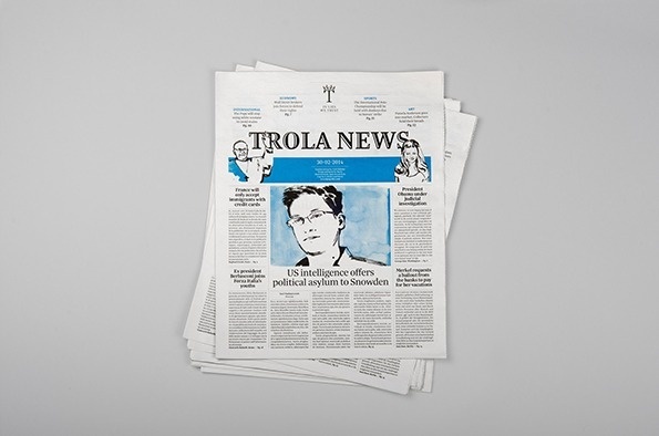 layout, newspaper