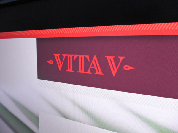 Vita V on Behance #website #logo #logotype #web