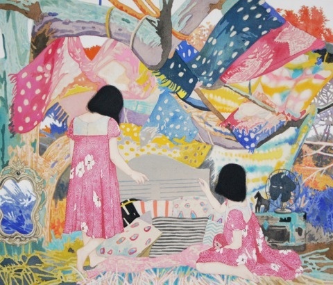 Naomi Okubo | PICDIT #pattern #design #color #painting #art #colour