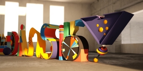 KANDINSKY TYPE on Typography Served #modern #bauhaus #kandinsky #typography