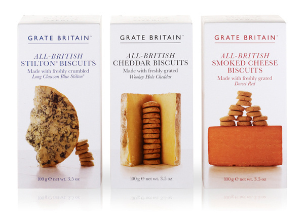 Artisan Biscuits Grate Britain range | Irving #packaging #artisan
