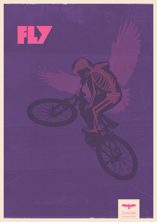 Mike Kus | Dreaming Everyday About Design #mike #bird #illustration #bike #kus
