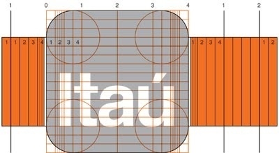itau_identidade_alexandre_wollner.jpg (400×219) #branding #wollner #alexandre #design #grid #brand #identity #vintage #80s #logo #brazil