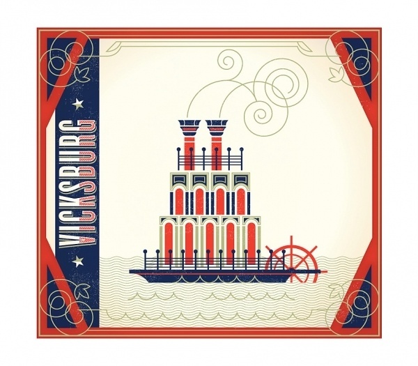 Vicksburg - The Everywhere Project #steamboat #been #alex #everwhere #perez #vicksburg #river