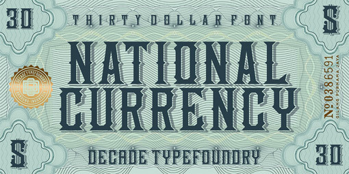 typelove_nationalcurrency_01 #typography