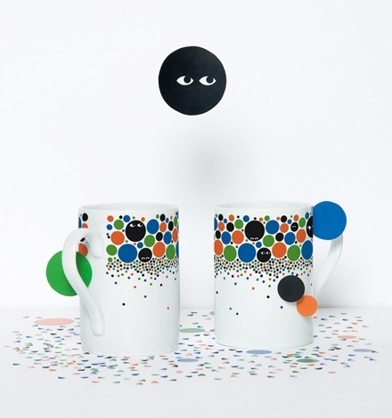 RINZEN . Domestic Mugs #eyes #mugs #products
