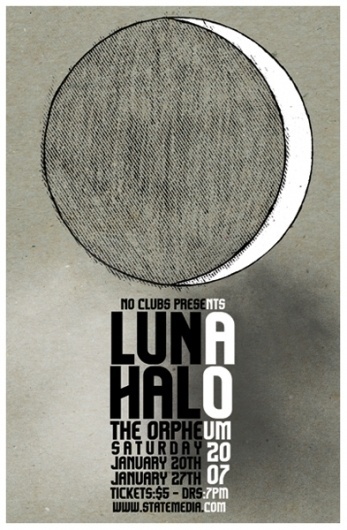 125 Concert Posters #halo #poster #luna