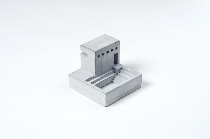 Miniature Concrete Buildings