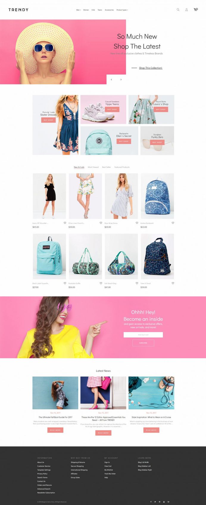 Trendy – Minimal Fashion Boutique