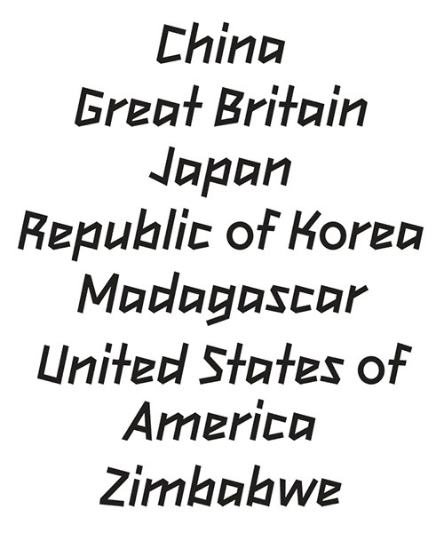 2012Headline typeface #team #london #great #type #britain #2012 #athletics #gb #usa #olympics #olympiad #typography