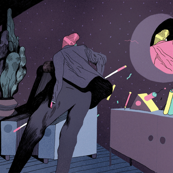 Bob's second nightmare, Rune Fisker #illustration