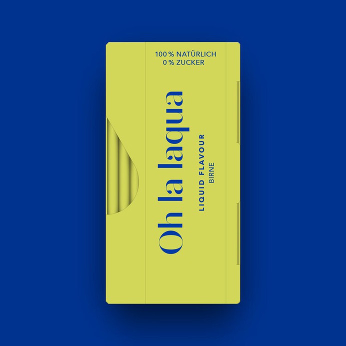 OH LA LAQUA Birne #branding #packaging #packagingdesign #colorful #colors