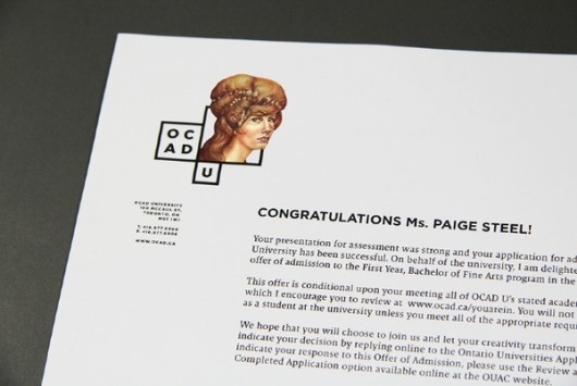 OCAD University Visual Identity #print