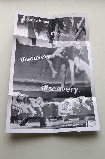 Factory Street Dance Poster - Art Is War - by Samantha Budd #white #print #dance #black #budd #poster #street #samantha #factory #mailer