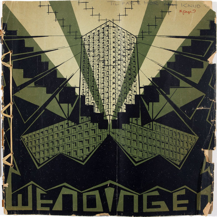 Wendingen "Skyscraper as a solution of the Housing Problem" No. 3, 1923 #print