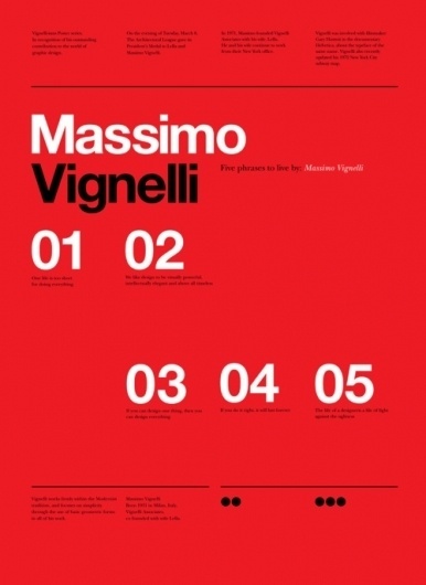 Merde! - kentson: Poster (Vignelli)Â #massiomo #design #graphic #vignelli