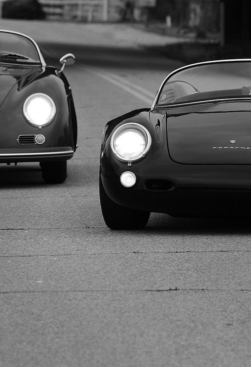Nice Porsches #blackwhite