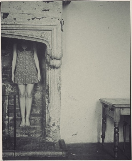 Vikram Kushwah PiotruÅ› Pan #interior #girl #hidden #retro #photography #vintage #fireplace #kushwah