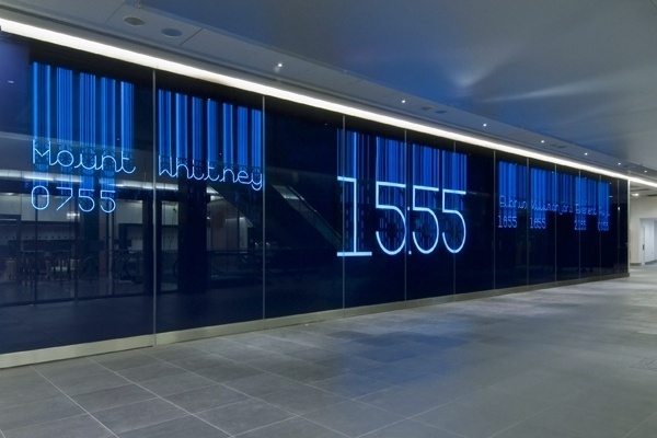 ALL THE TIME IN THE WORLD | troika.uk.com #type #installation
