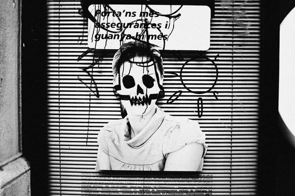 Emil Kozak #white #crow #girl #black #photography #and #skull