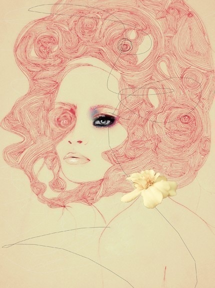 Fashion Illustration Art Print #fashion #print #art #illustration