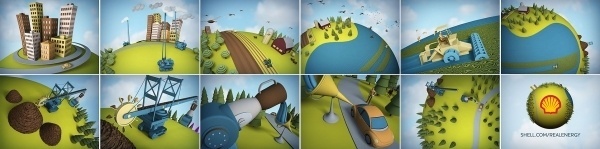 Jens Mebes • Shell World #world #3d