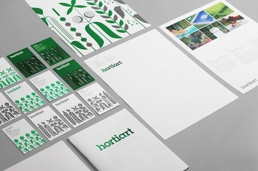 Bunch #print #design #identity #bunch #green