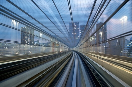 City side - take 2 | Flickr - Photo Sharing! #train #long #photography #exposure