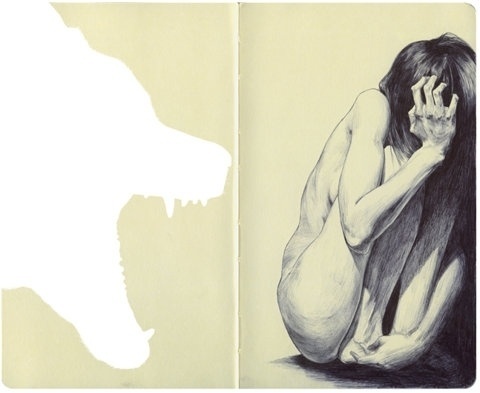 FFFFOUND! | ChaMonsta #illustration #pencil #sketch