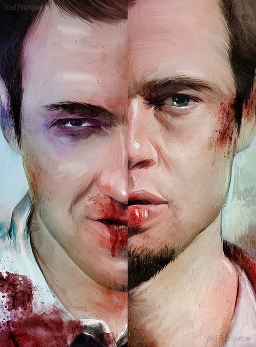 Vlad Rodriguez #illustration #fight #club