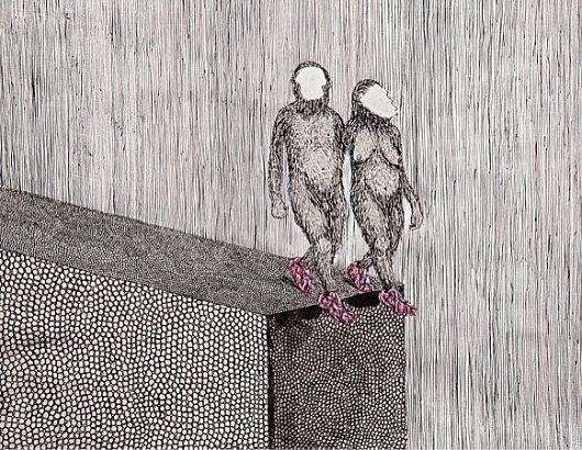 The Next Step / Der nächste Schritt #illustration #julia #bruderer