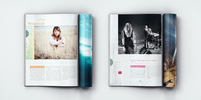 Surfing Magazine Editorial 2012 - Joy Stain #surf #surfing #print #layout #editorial #magazine #typography