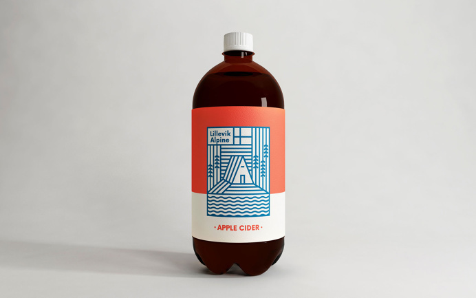 Lillevik Alpine Cider Serves Up Great Design — The Dieline | Packaging & Branding Design & Innovation News