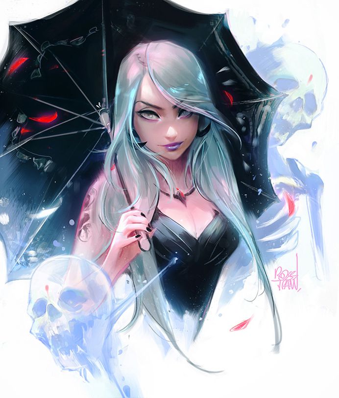 Undead Princess Sketch by rossdraws