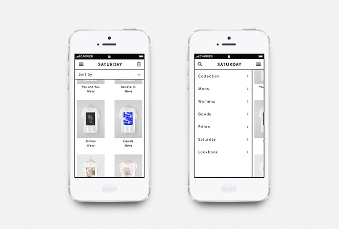 Saturday Saturday by Bureau Burger #web design #website