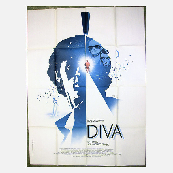 Diva #silhouette #vintage #poster