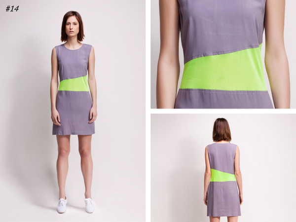 asu aksu / collections / ss2012 borderline no 14 #asu #white #collection #aksu #borderline #grey #summer #fashion #neon