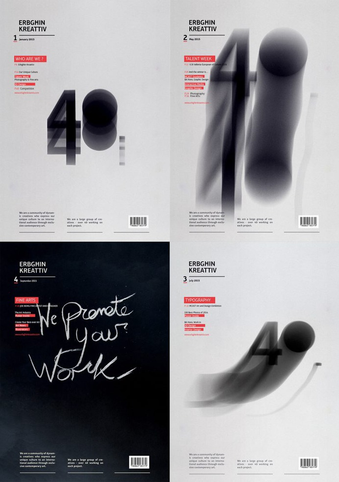 Forty Creative Magazine Covers