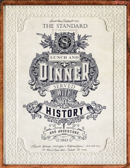Smothhouse 1843 #nashville #vintage #poster #typography