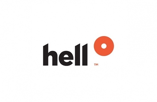 Hello | ALONGLONGTIME #circle #orange #black #hello #logo