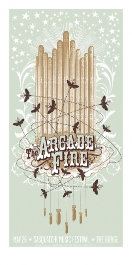 Rocking the House: 21 Graphic Gig Posters - DesignModo #design