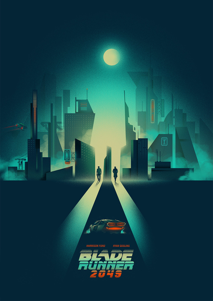 Blade Runner 2049 Poster by Jake Gunn