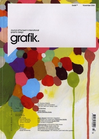 All sizes | Grafik: Issue 123 | Flickr - Photo Sharing! #grafik #design #graphic #avant #cover #garde #magazine