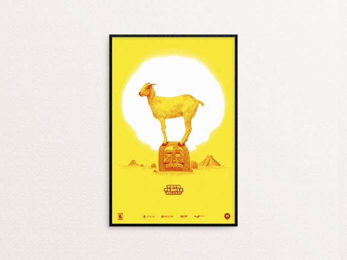 "Real Life Edition" print for Toto Temple Deluxe by Juicy Beast