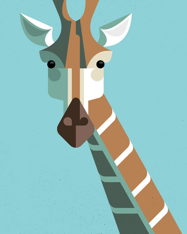 Style DAD #illustration #giraffe #geometric