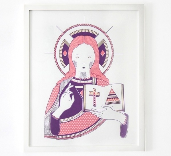 Archive illustration | Feather and Webb #illustration #etsy #gennebra #art