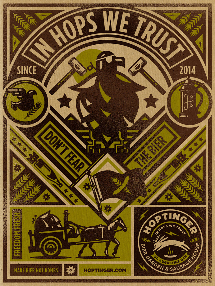 Hoptinger #kidd #bier #poster #kendrick #illustraion #hoptinger